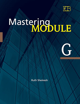 Mastering Module G - ECB - Eric Cohen Books - Download digital book